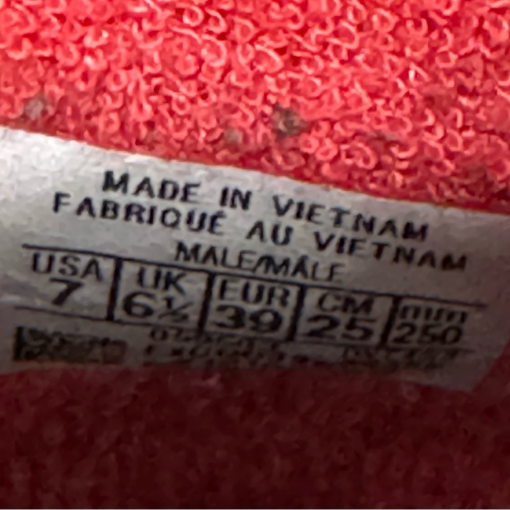 Reebok Mens Classic Ripple Concept Sample Retro Blue Green Red Size 7 - Picture 6 of 6